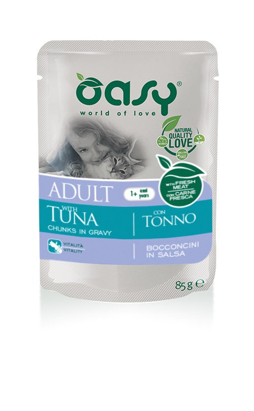 Oasy Bocconcini in Salsa Tonno 85gr Oasy Bocconcini in Salsa Tonno 85gr